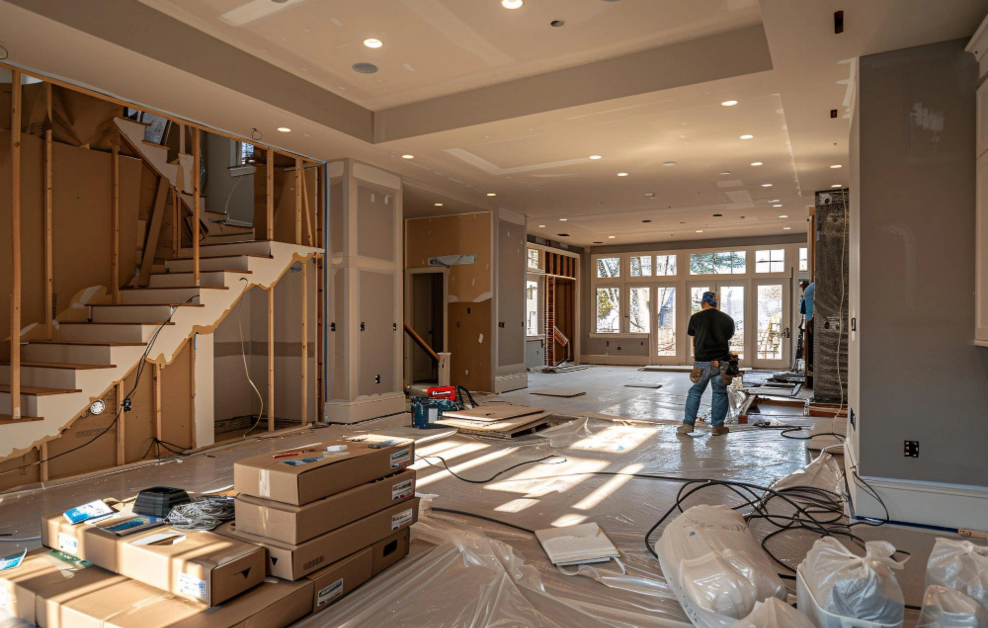 Home remodeling contractor project in Los Angeles